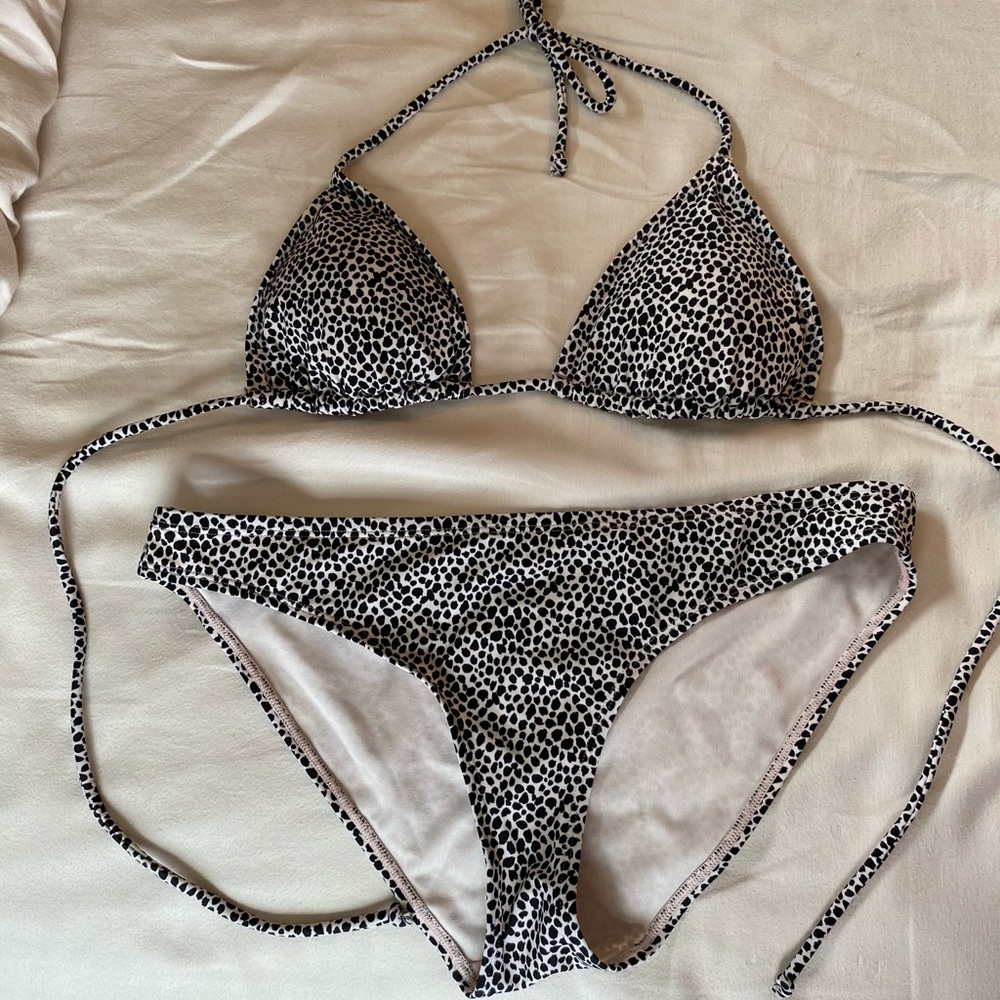 Spotted String Bikini